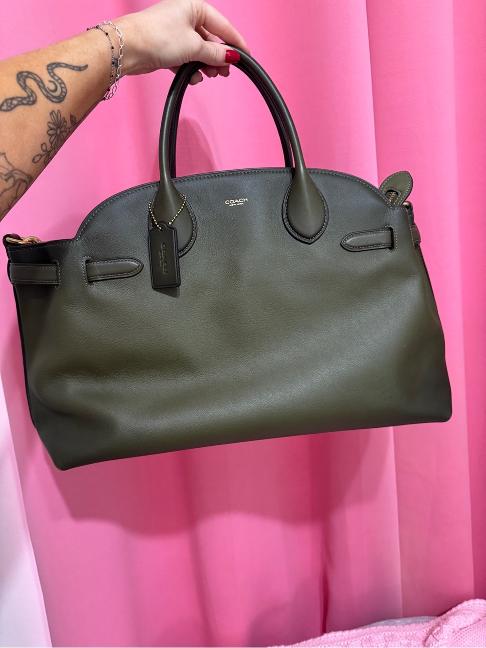 Coach Empire 40 Olive Green